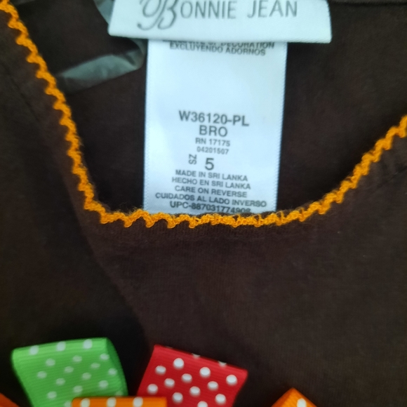 Girls Thanksgiving Shirt - Picture 3 of 3